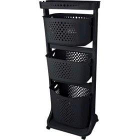 Resim Cosiness Üç Katlı Organizer Sepet - Sebzelik 