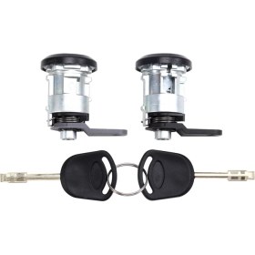 Resim Skyeyyt Araba Kapı Kilidi Namlu Seti Araç Kapısı Kilit Silindiri 96FGA22050CGPA 191564789897 Ford Fiesta Için 1995-2002 (Yurt Dışından) 