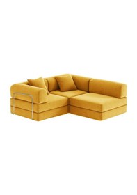 Resim Modüler Legom Koltuk Xl Hardal 