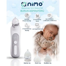 Resim Nimo Bebekler İçin Elektrikli Burun Aspiratörü 