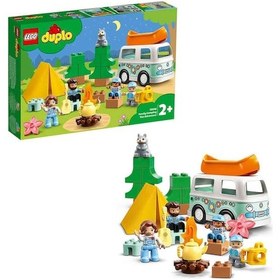 Resim LEGO® Duplo 10946 Kasabası Ailece Karavan Macerası 30 Parça 