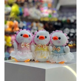 Resim Baijiafu2 Yeni 1 Adet Dört Inç Iyi Şanslar Karikatür Peluş Oyuncak Bebek Anahtarlık Sevimli Bebek Anahtar Küçük Kolye Seti (Yurt Dışından) 