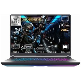 Resim Asus Rog Strix G16 G615JMR-S5048-K93 i7-14650HX 64 GB 4 TB + 4 TB SSD RTX5060 16" W11P Dizüstü Bilgisayar 