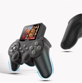 Resim teknotrust Atari Gamepad S10 Oyun Konsolu 500 Adet Nostalji Retro Oyun Taşınabilir 2 Kişilik Konsol Gameboy 