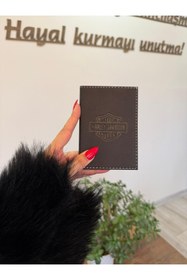 Resim EFE DERİ Efe Deri Harley Deri Dikişli Araç Ruhsat Kılıfı Kabı Oto Ruhsatlık Araba Ruhsat Koruyucu.. 