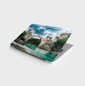Resim Laptop Sticker Bilgisayar Notebook Pc Kaplama Etiketi Mostar Köprüsü 