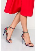 Resim Fox Shoes Multi Kadın Topuklu Ayakkabı B922112607 