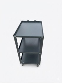 Resim Dolapsan Metal Dolapsan Parça Taşıma Arabası 