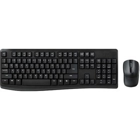 Resim Rapoo X1800pro 13387 Kablosuz Tr Klavye Mouse Set Siyah Optik 