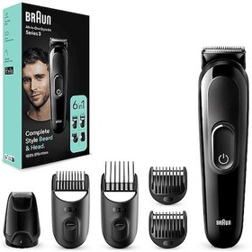 Resim Braun MGK3420 6'sı 1 Arada Saç Sakal Tıraş Makinesi 