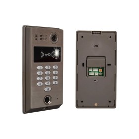 Resim Powermaster 773TP 1 Daire 7'' Nfc - Parmak Izi Girişli Görüntülü Diafon Kapı Zili Interkom Akıllı Ev Güvenliği Sistemi 