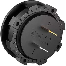 Resim Ayt Powermaster IC-230E 6-18 Volt Voltmetre Pano Tipi Akü Göstergeli 28 mm 6-18 Volt Dış Çap 36.5 mm 2 Pinli 