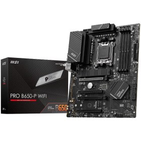 Resim MSI Pro B650-p Wıfı Ddr5 Hdmı Dp Pcıe 16x V4.0 Am5 Atx 