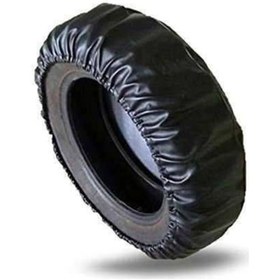 Resim Zifona Stepne Istetme Kılıfı Lastik Kılıfı Deri Lüks 1 Adet 