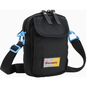 Resim Discovery Icon Rfıd Korumalı Sürdürülebilir Utility 1l Kapasiteli Unisex Omuz Çantası Siyah 3 