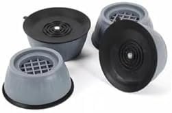 Resim Çamaşır Makinesi Titreşim Önleyici Ayak Seti, 4 Parça, Beyaz Eşya Altlığı 