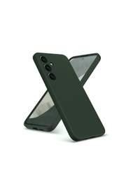 Resim artlab Art Galaxy A36 Kılıf Nano İçi Kadife Silikon - Koyu Yeşil Lab 