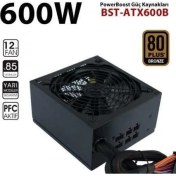 Resim Powerboost 600W 80+ Bronze Brıo BST-ATX600BEU Power Supply 