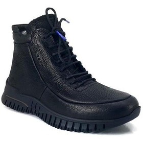 Resim Mammamia 4285 Hakiki Deri Günlük Kadın Bot-siyah Nubuk Siyah Nubuk 