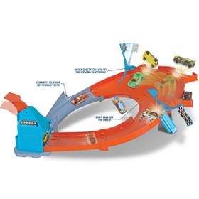 Resim Hot Wheels Şampiyonluk Parkuru Yarış Seti GBF81-GBF84 