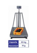 Resim Seles Kc-r 50x60 Cm 60 Kg. Sayıcı Baskül 