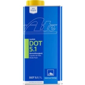 Resim Ate Super Dot 5.1 Yüksek Performanslı Fren Hidrolik Yağı 1 Litre 