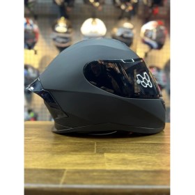 Resim Rivox R1 Mat Siyah Kapalı Kask MD820 