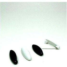 Resim 4 Adet Plastik Çengelli Eşarp Ve Şal İğnesi Siyah Beyaz 4 Cm 04 