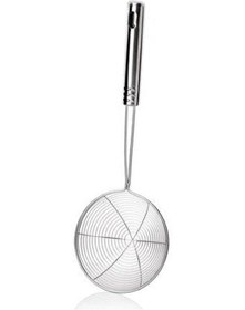 Resim Paslanmaz Çelik Saplı Süzgeç Kevgir 30CM 