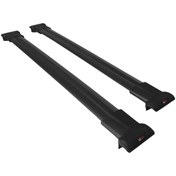 Resim Genel Markalar Chevrolet Tahoe 3 2007-2014 Arası Ile Uyumlu Fly Model Ara Atkı Tavan Barı Siyah 2 Adet 