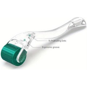 Resim Moveevo 192 İğne Titanyum Derma Roller - Tıbbi Seviye Cilt Bakımı Ve Saç Geliştirme İçin Mikroneedle Terapi Aleti 0.75mm 