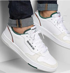 Resim Reebok Phase Court Gerçek Deri Snekars Erkek Sneaker Ayakkabı 100201247BEYAZ 