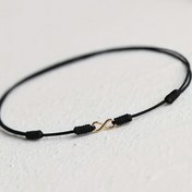 Resim 1 Adet Şanslı Kırmızı/Siyah İp Bileklik Kalp Süsü ile - Ayarlanabilir Örgülü Arkadaşlık & İlişki Hediyesi Çiftler, Kadınlar & Erkekler için, Günlük Takı, Arkadaşlık Bilekliği | Çin Tarzı Takı | Ayarlanabilir Bilezik, Sevimli Bilezikler 