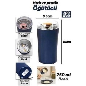 Resim Nrzsnt Dalı Paslanmaz Çelik Kolay Kullanım Kahve Ve Baharat Öğütücü 