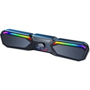 Resim Maiyame Sada V-197 Usb Hoparlör: Güçlü Bas, Stereo Ses, Pc/laptop/telefon İçin Kompakt Soundbar 