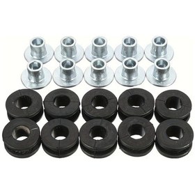 Resim Tongdashop 20 Paket Şok Emici Dayanıklı Motor Lastik Conta Takımı 