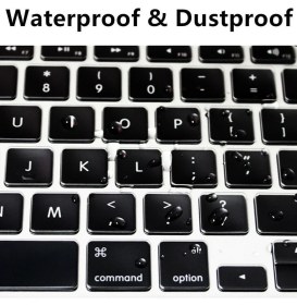 Resim Hk Teknoloji Macbook Pro 13 Inç 2020 A2251 A2289 Silikon Türkçe Klavye Koruyucu Touchbar 