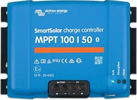 Resim Victron Energy 12/24V 50A MPPT Solar Şarj Kontrol Cihazı SCC110050210 