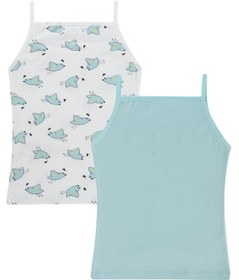 Resim Civil Girls Cute Bird 2-12 Yaş Kız Çocuk 2'li Atlet - Standart / 2-3 Yaş 