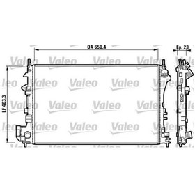 Resim VALEO 732879 Su Radyatörü Vectra C 02- 1.6 16V 1.8 16V Mt Ac Sıgnum 02- 1.8 16V Mt Ac 