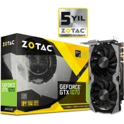 Resim Zotac Nvidia GeForce GTX 1070 Mini 8GB GDDR5 (DX12) PCI-E 3.0 Ekran Kartı ZT-P10700G-10M 