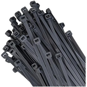 Resim Ayt Powermaster 37 Cm 3.6 Mm Siyah Kablo Bağı Klips 100 Lü Paket Klemens 