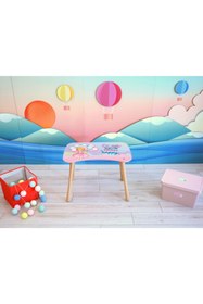 Resim Popcorn Kids Balon Kız Aktivite Masası (2-5 YAŞ) 