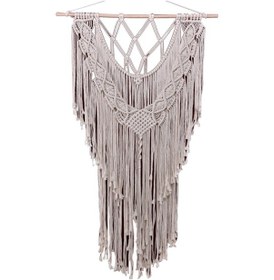 Resim Yunboo 40x75 Cm Pamuklu Boho Dekoratif Duvar Battaniyesi - Modern Ev Ve Ofis İçin Kolay Asılan Konforlu Duvar Sanatı 