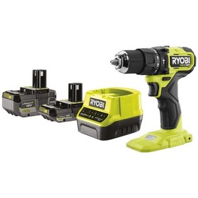 Resim Ryobi RPD18C1-242S Akülü Kömürsüz Darbeli Matkap 1x4.0AH + 1x2.0AH + Şarj Cihazı - 5133006524 