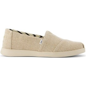Resim Espadril / Keten Kadın 10021576 Toms Alpargata Plus Heritage Canvas Natural Undyed Natural Ten Rengi 