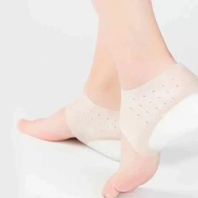 Resim Ozcmax Topuk Yükseltici Topuk Çorabı - Beyaz 