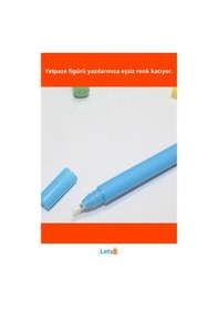 Resim Anime Figürlü Yelpazeli Tükenmez Kalem Çok Renkli 