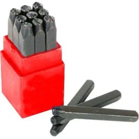 Resim Mannesmann 245-04 Rakam Zımba Seti 4 Mm 