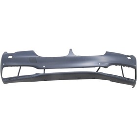 Resim BZT BMW 7 Seri- G11- 16/18; Ön Tampon Astarli Gri (Sensör/Far Yikama Delikli) 51117402813 